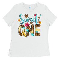 White sweet one banana Ladies Tee - Artiststas