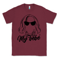 Burgundy my bebe moira rose Classic Tee - artisFamous