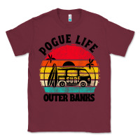 Burgundy car pogue life outer banks Classic Tee - artisFamous