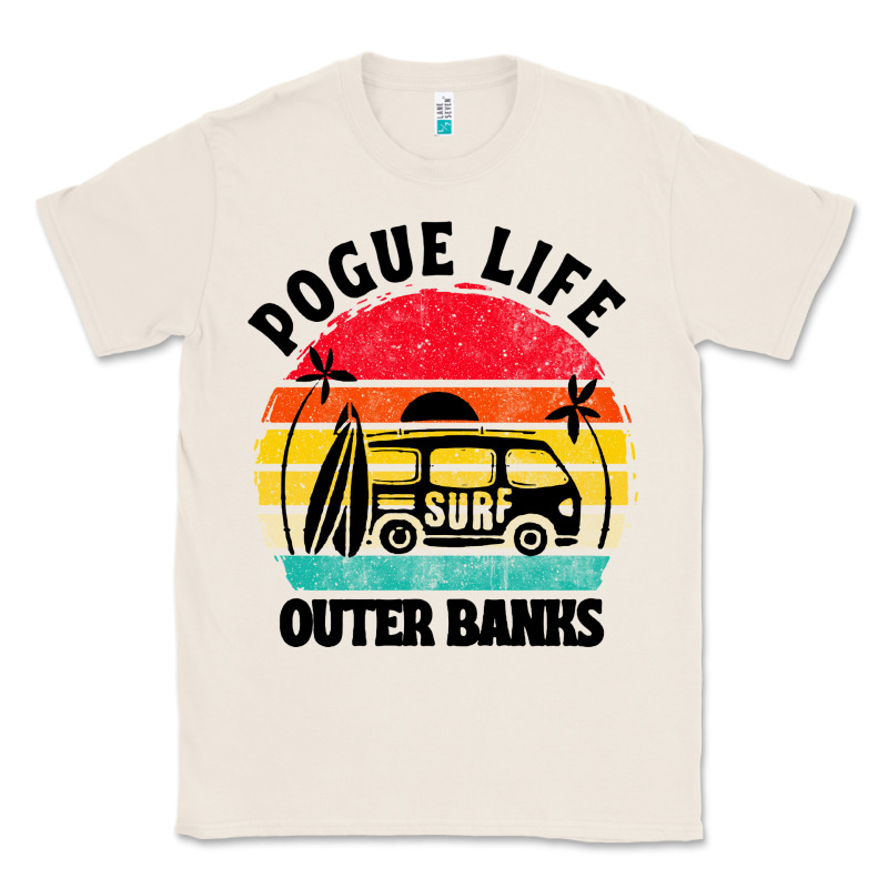 Car Pogue Life Outer Banks Classic Tee by artisFamous | Teevron