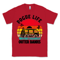 Red car pogue life outer banks Classic Tee - artisFamous