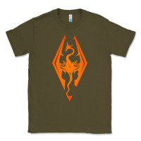 Army Green skyrim elder scrolls oblivion Classic Tee - artisFamous