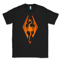 Black skyrim elder scrolls oblivion Classic Tee - artisFamous