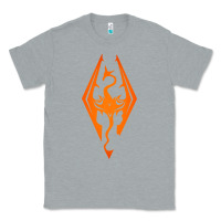 Heather Grey skyrim elder scrolls oblivion Classic Tee - artisFamous