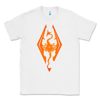 White skyrim elder scrolls oblivion Classic Tee - artisFamous