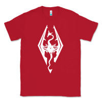 Red skyrim elder Classic Tee - artisFamous