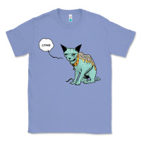 Colony Blue lying cat Classic Tee - artisFamous
