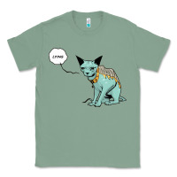 Sage lying cat Classic Tee - artisFamous