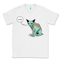 White lying cat Classic Tee - artisFamous