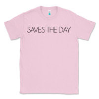 Bubblegum Pink Saves The Day Classic Tee - artisFamous