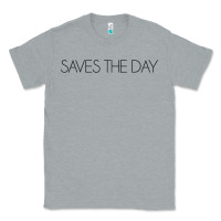 Heather Grey Saves The Day Classic Tee - artisFamous