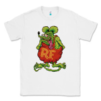 White classic rat fink Classic Tee - artisFamous
