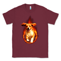 Dog In Fire Classic Tee | Teevron