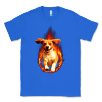 True Royal Dog In Fire Classic Tee - artisFamous