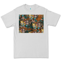Dove Grey easter pattern Premium Tee - CowhideDigitalArt