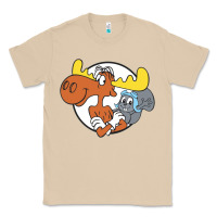 Mushroom Vintage Rocky And Bullwinkle Classic Tee - artisFamous