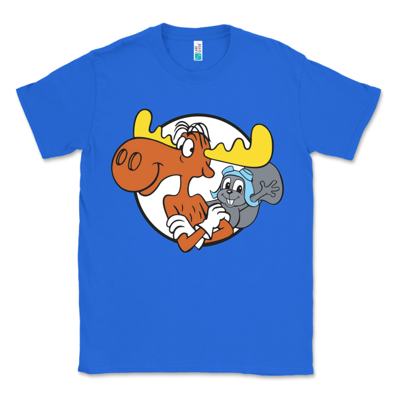 Vintage Rocky And Bullwinkle Classic Tee by artisFamous | Teevron