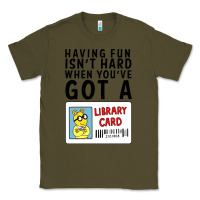 Army Green arthur library card classic rachelrae09 Classic Tee - artisFamous