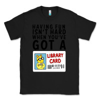 Black arthur library card classic rachelrae09 Classic Tee - artisFamous