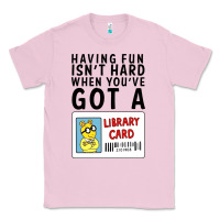 Bubblegum Pink arthur library card classic rachelrae09 Classic Tee - artisFamous