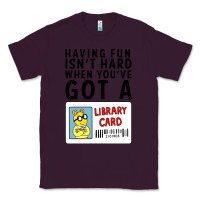Plum arthur library card classic rachelrae09 Classic Tee - artisFamous