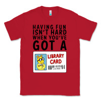 Red arthur library card classic rachelrae09 Classic Tee - artisFamous