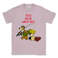 Lilac yogi bear & boo boo Classic Tee - artisFamous