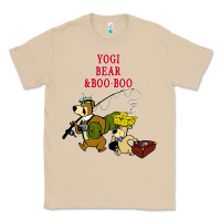 Mushroom yogi bear & boo boo Classic Tee - artisFamous