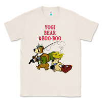 Natural yogi bear & boo boo Classic Tee - artisFamous