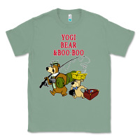 Sage yogi bear & boo boo Classic Tee - artisFamous
