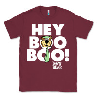 Burgundy yogi bear Classic Tee - artisFamous