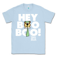 Dusty Blue yogi bear Classic Tee - artisFamous