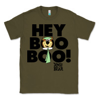 Army Green yogi bear Classic Tee - artisFamous