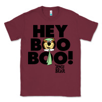 Burgundy yogi bear Classic Tee - artisFamous