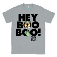 Heather Grey yogi bear Classic Tee - artisFamous
