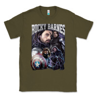 Army Green bucky barnes a hero Classic Tee - artisFamous