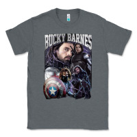 Charcoal Heather bucky barnes a hero Classic Tee - artisFamous