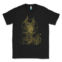 Black sleeping beauty maleficent crow branchesy Classic Tee - artisFamous