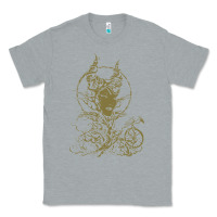 Heather Grey sleeping beauty maleficent crow branchesy Classic Tee - artisFamous