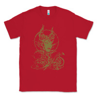 Red sleeping beauty maleficent crow branchesy Classic Tee - artisFamous