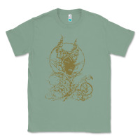 Sage sleeping beauty maleficent crow branchesy Classic Tee - artisFamous
