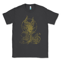 Smoke sleeping beauty maleficent crow branchesy Classic Tee - artisFamous