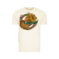Vintage Arctic western hat with sunflowers and rope Vintage Tee - Artiststas