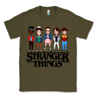 Army Green stranger kids Classic Tee - artisFamous