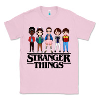 Bubblegum Pink stranger kids Classic Tee - artisFamous
