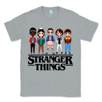 Heather Grey stranger kids Classic Tee - artisFamous