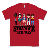 Red stranger kids Classic Tee - artisFamous