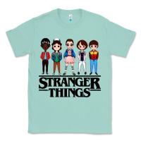 Seafoam stranger kids Classic Tee - artisFamous