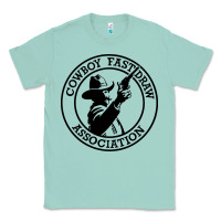 Seafoam cowboy fast draw association Classic Tee - artisFamous