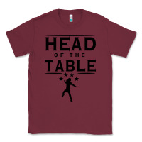 Burgundy head of the table Classic Tee - artisFamous